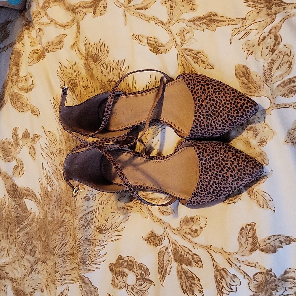 ASOS leopard flats